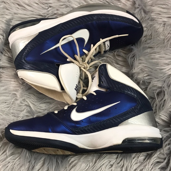 Nike Air Max Hyped TB Blue High Tops - Picture 3 of 7